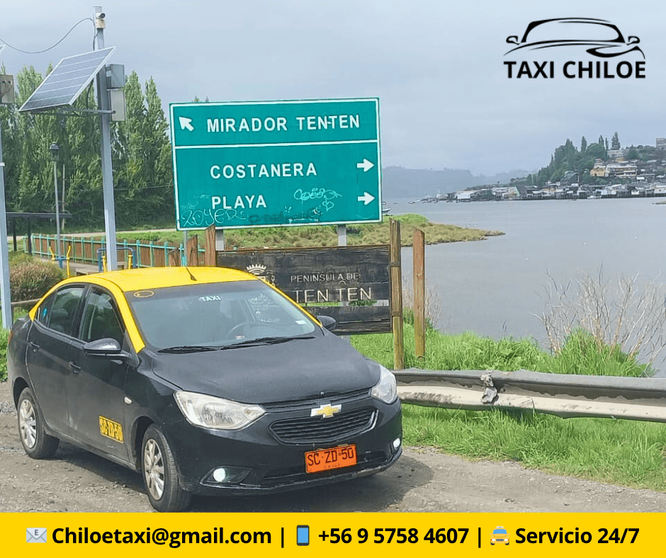 Taxi en Castro, Sector de Ten Ten Chiloe
