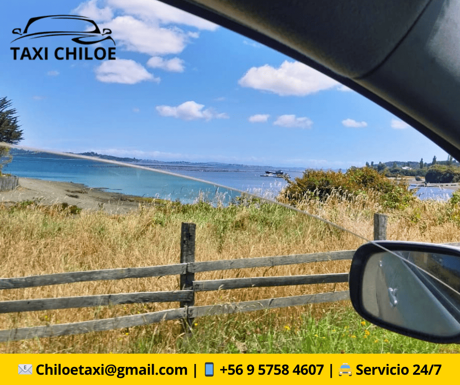 Taxi en Puqueldón, Chiloé