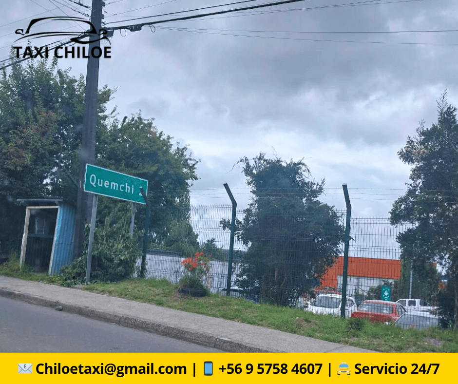Taxi en Castro con recorrido a Quemchi, Chiloé